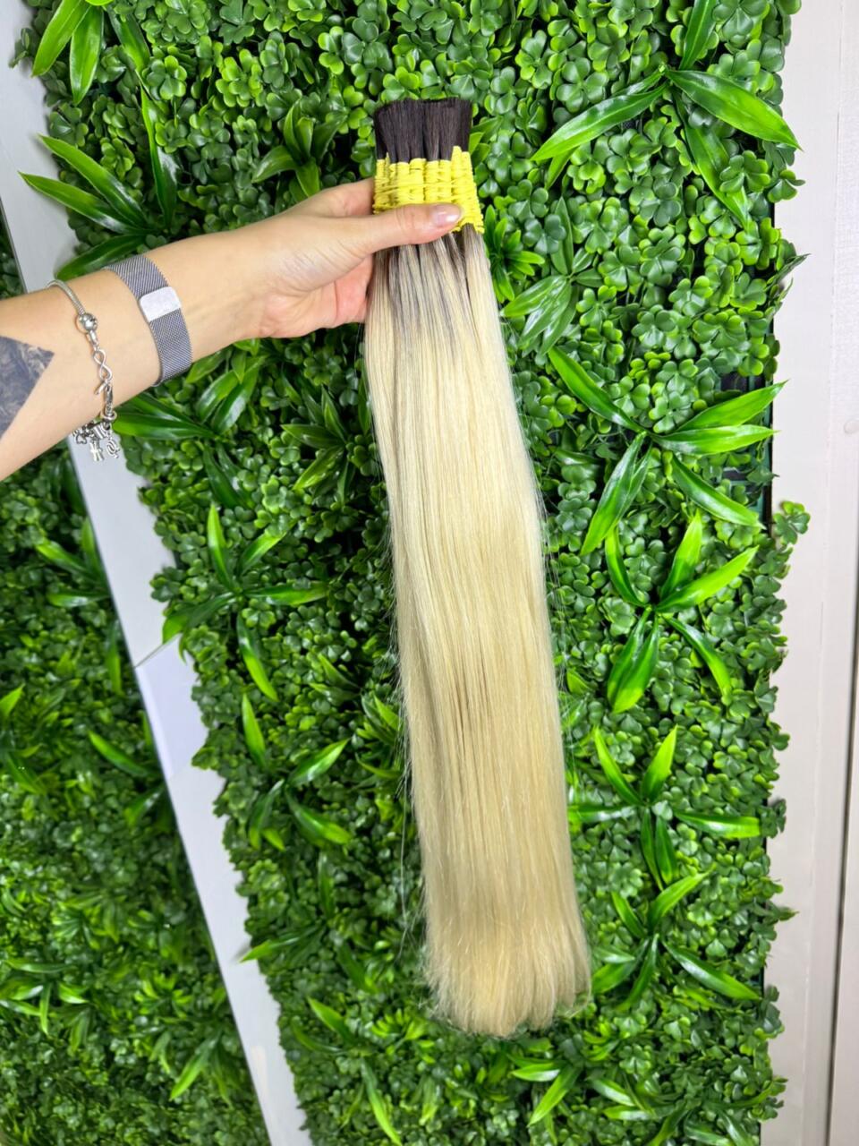 Cabelo Brasileiro Loiro Premium 60 cm