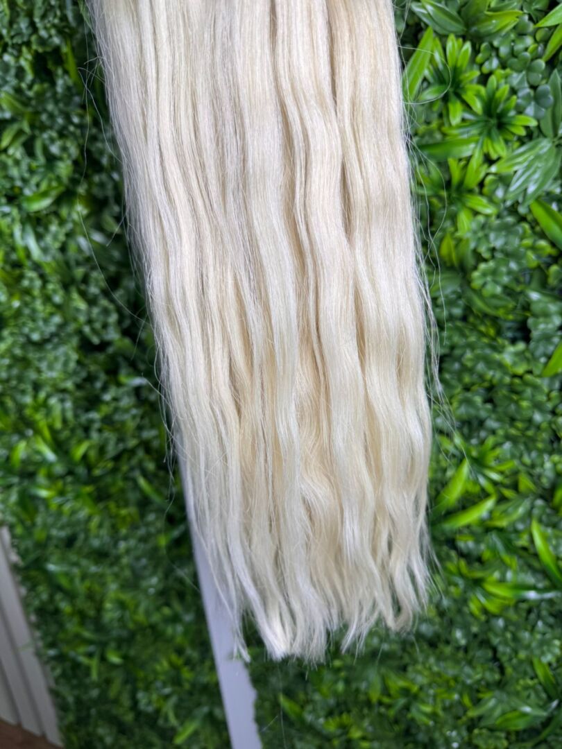 Cabelo Brasileiro Ondulado Loiro 65 cm