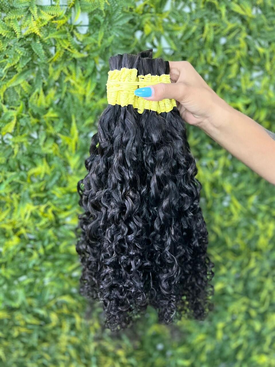 Cabelo Cacheado 75 cm Permanente