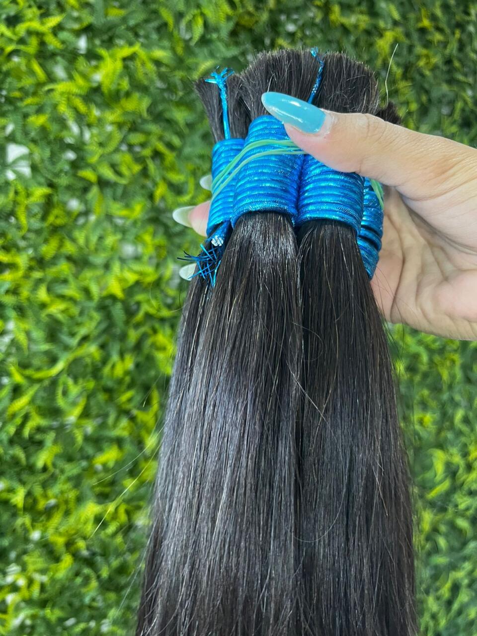 Cabelo Indiano Liga Azul 45 cm