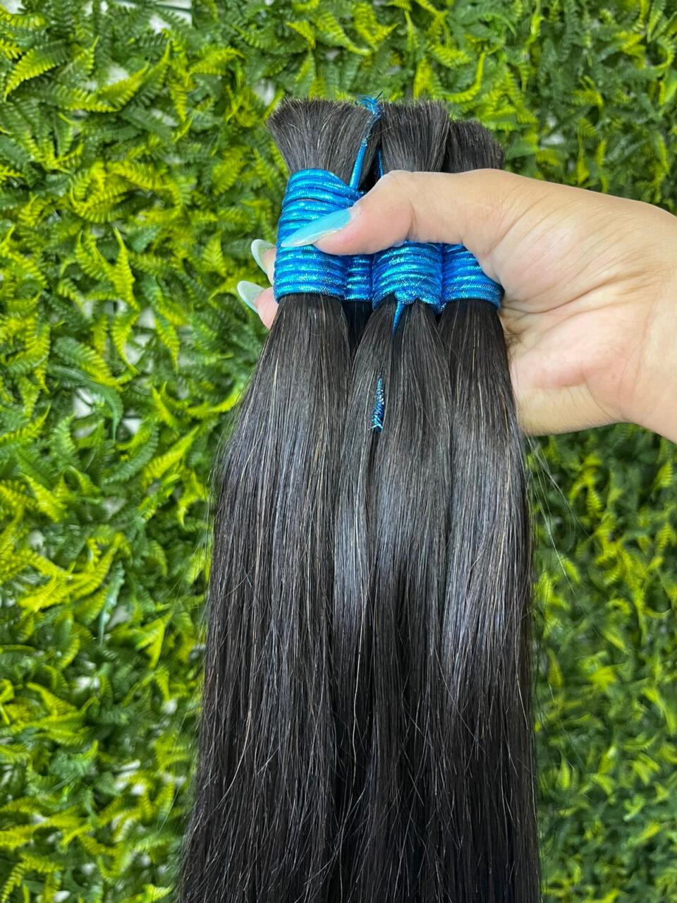 Cabelo Indiano Liga Azul 75 cm
