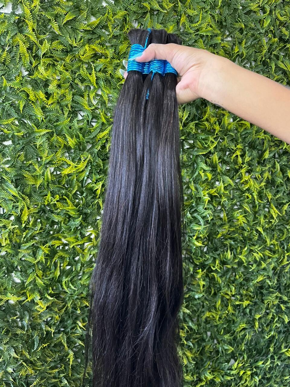 Cabelo Indiano Liga Azul 45 cm