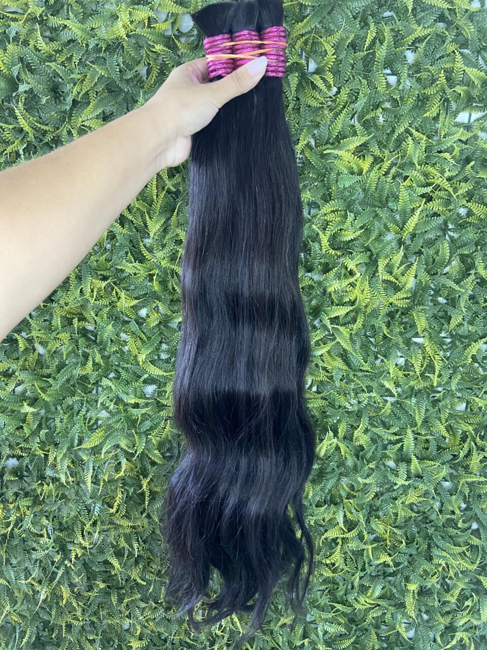 Cabelo Indiano Liga Rosa 65 cm