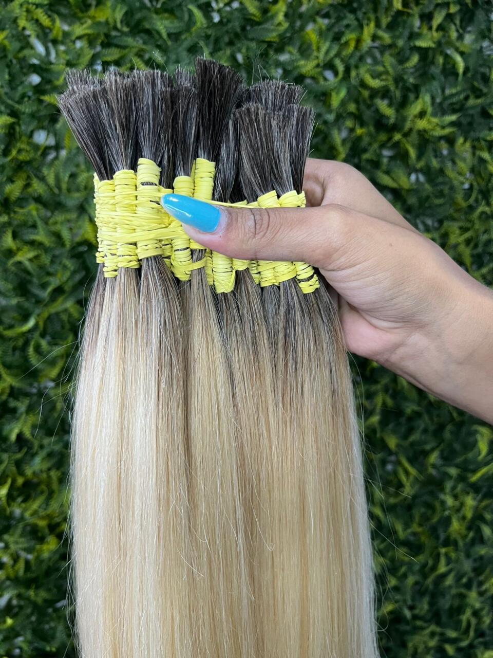 Cabelo Indonésio Esfumado Loiro 65 cm