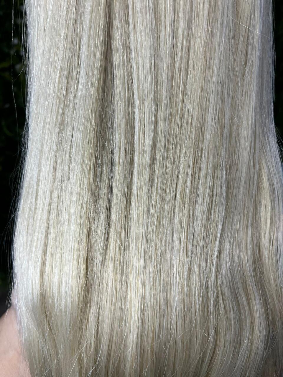 Cabelo Indonésio todo Loiro 55 cm