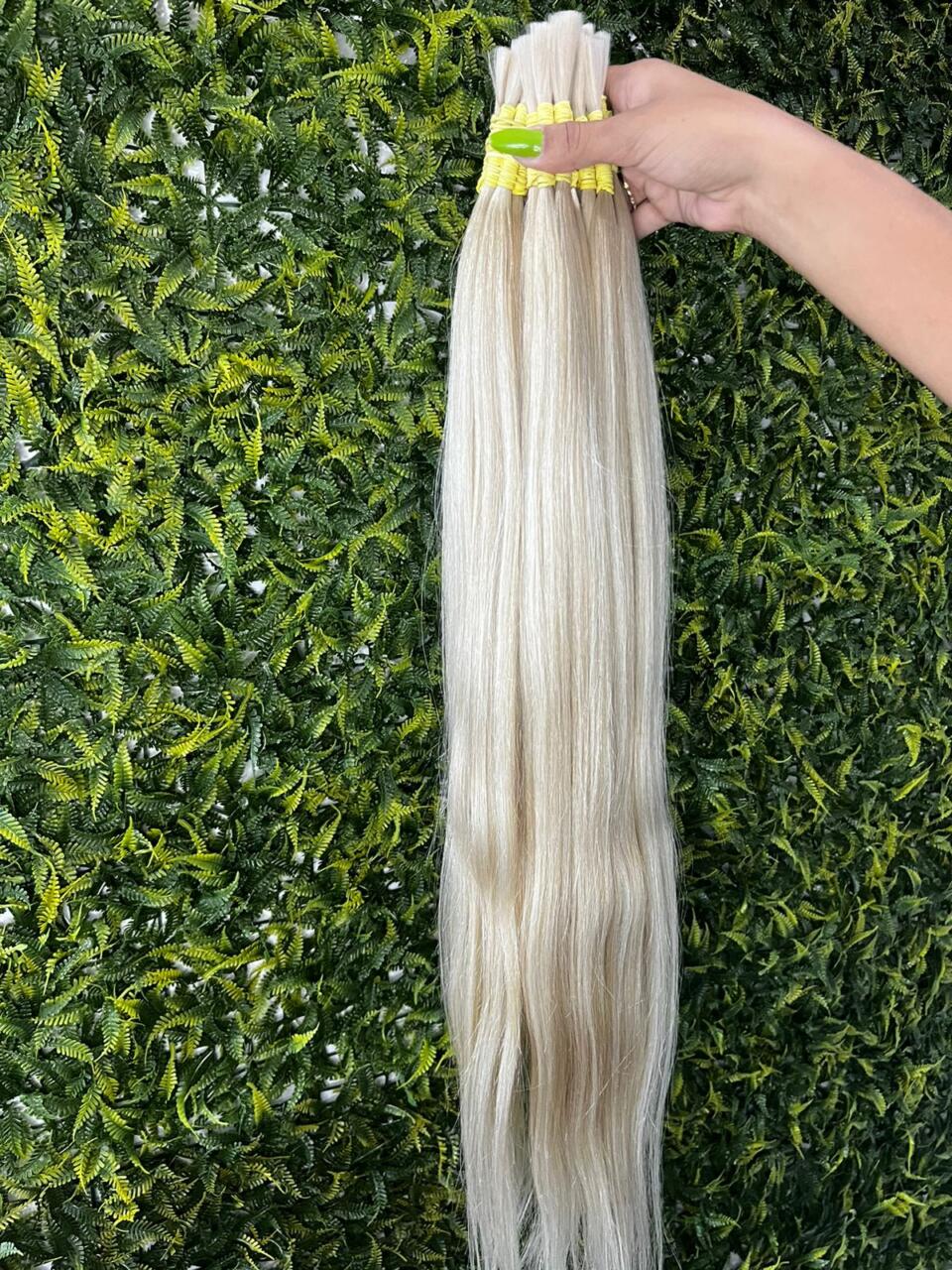 Cabelo Indonésio todo Loiro 75 cm