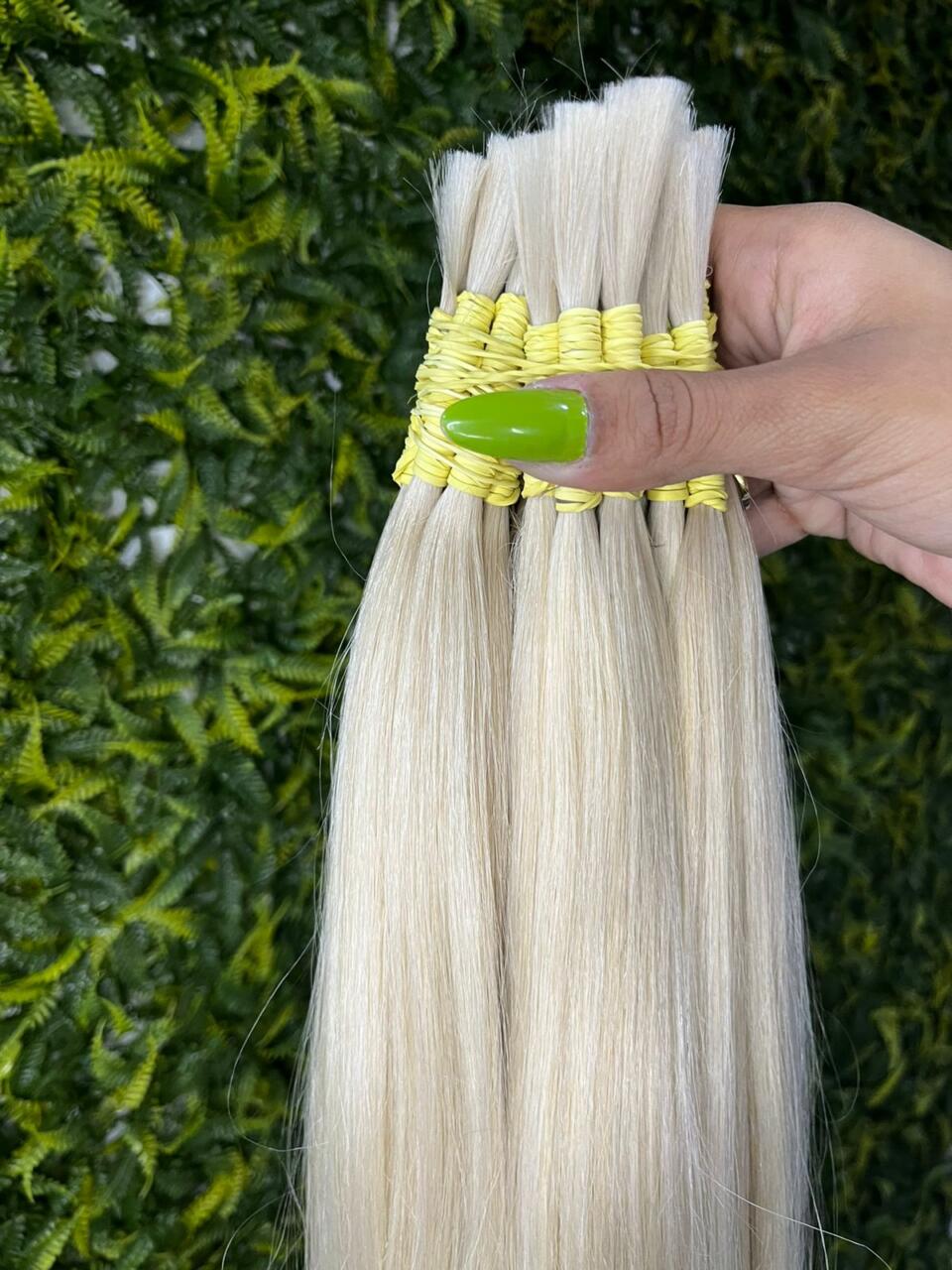 Cabelo Indonésio todo Loiro 55 cm