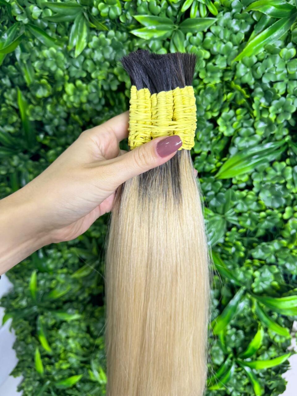 Cabelo Loiro Premium 50 cm Brasileiro