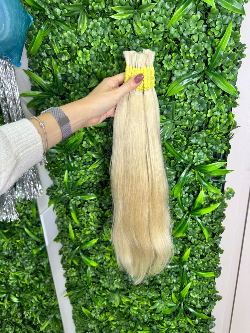 Cabelo Loiro Premium Brasileiro 55 cm