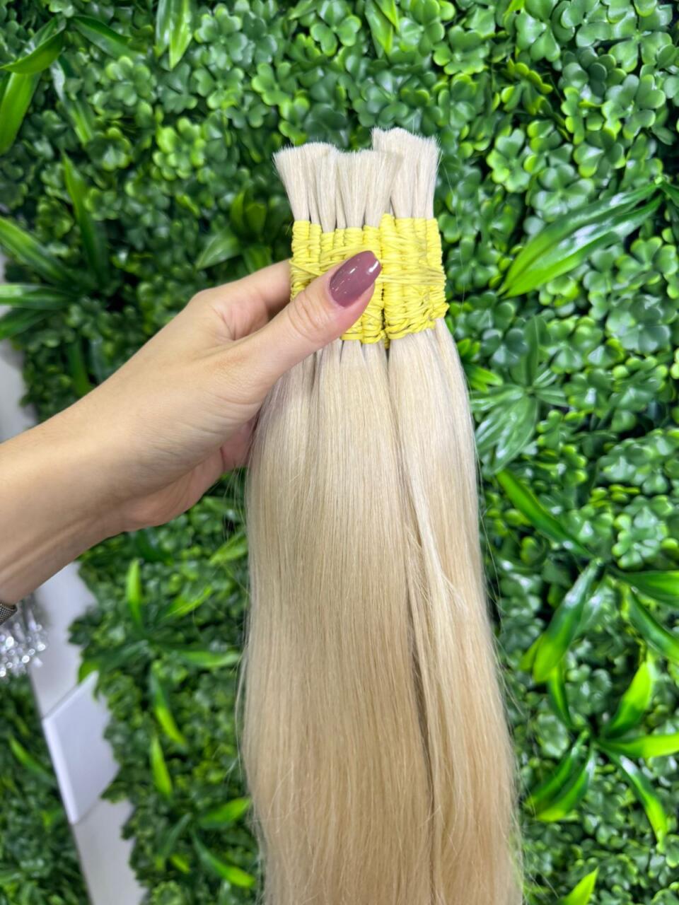 Cabelo Loiro Premium Brasileiro 55 cm