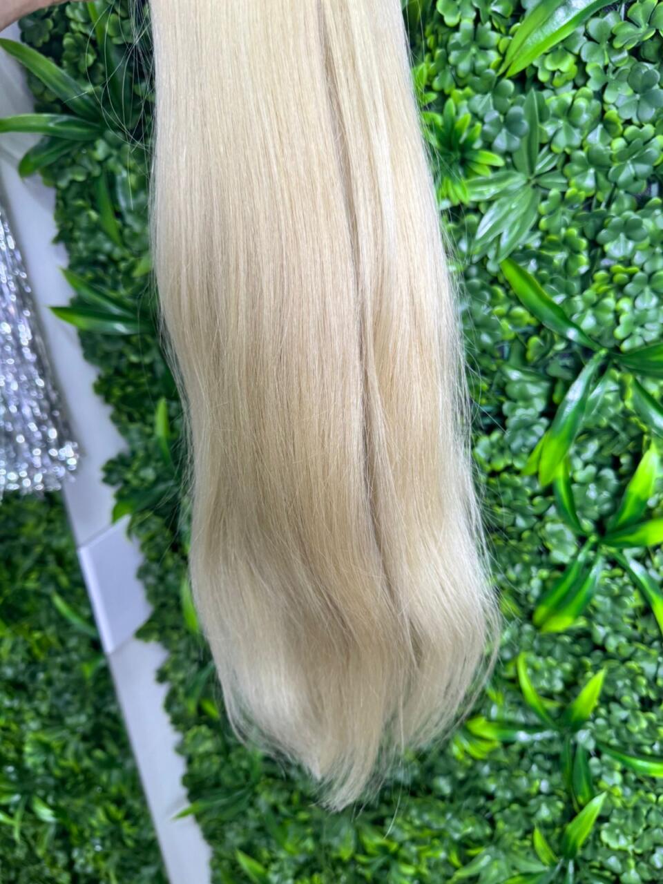 Cabelo Loiro Premium Brasileiro 55 cm