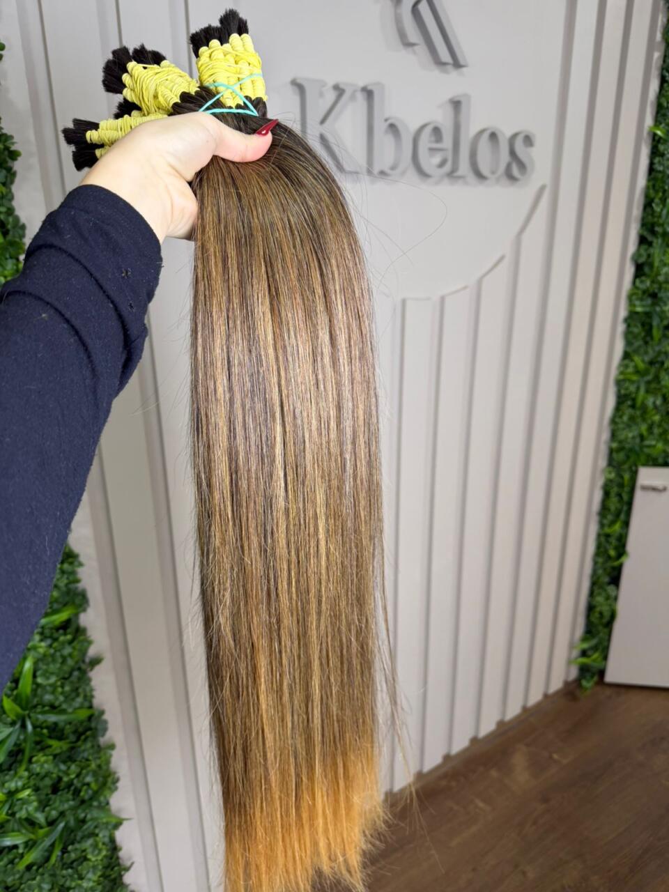 Cabelo Morena Iluminada Vietnã 75 cm