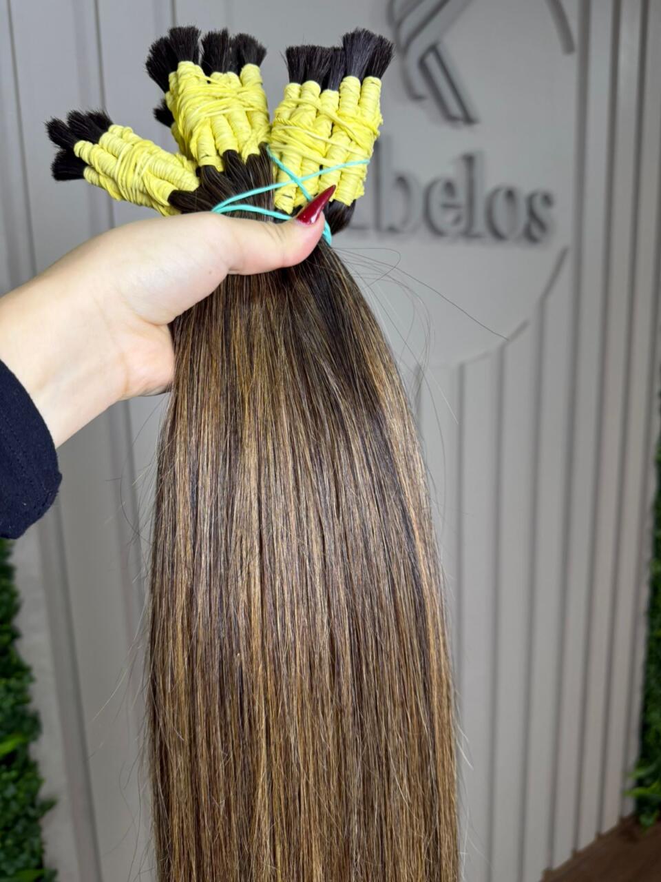 Cabelo Morena Iluminada Vietnã 75 cm