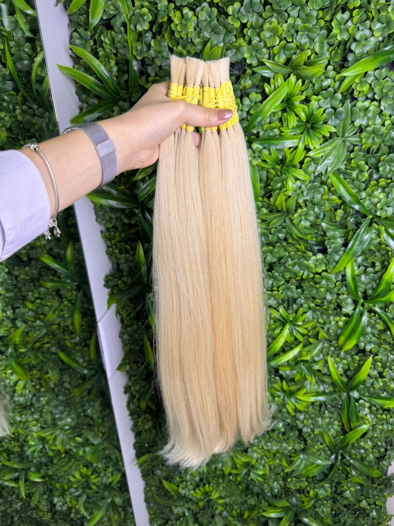 Cabelo todo Loiro Premium 60 cm