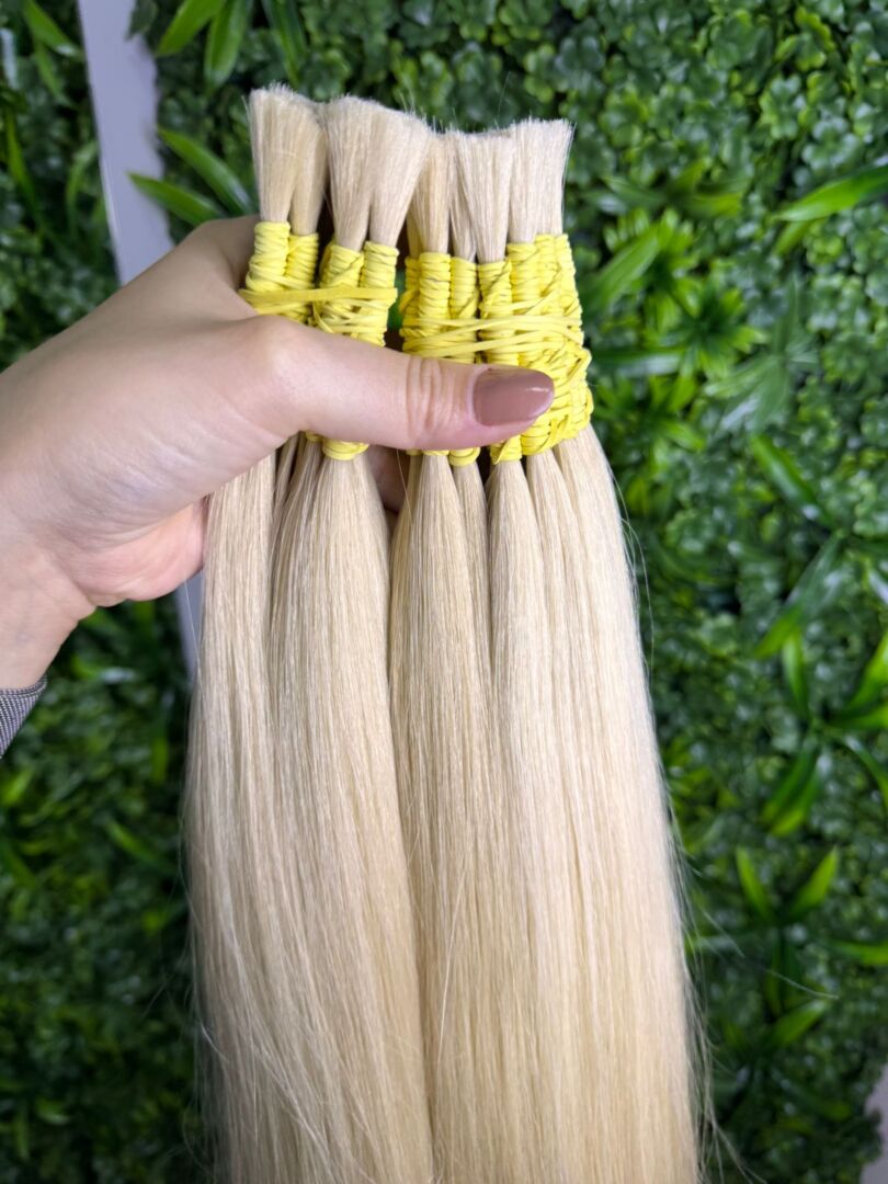 Cabelo todo Loiro Premium 60 cm