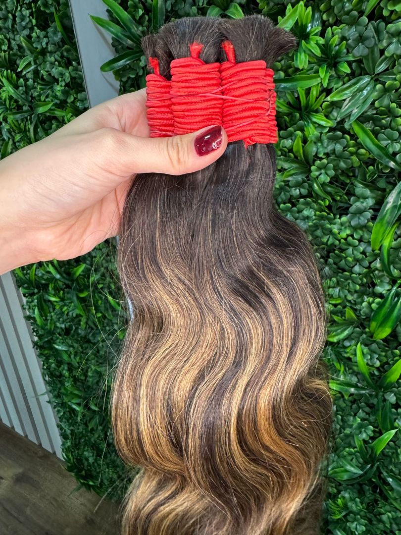 Cabelo Vietnã Morena Iluminada 75 cm